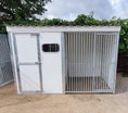 Load image into Gallery viewer, Kennelstore Blakemere thermal kennel — customer lifestyle photo
