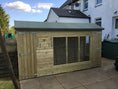 Load image into Gallery viewer, Spring OFFER Winterley Dog Kennel 10ft (wide) x 4ft (depth) x 6'6ft (apex)
