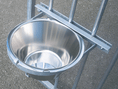 Load image into Gallery viewer, 3ltr stainless steel dog bowl & holder