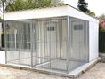 Load image into Gallery viewer, 10x12 thermal insulated dog kennel 2 bay