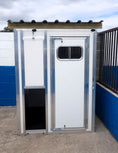 Load image into Gallery viewer, Single Thermal Dog Kennel And Run 5ft (Wide) x 5ft (Deep)
