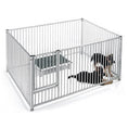 Load image into Gallery viewer, Heavy duty galvanised steel puppy pen, modular enclosure with rust-resistant construction