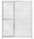 Load image into Gallery viewer, galvanised mesh left hand door dog run panel
