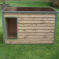Load image into Gallery viewer, insulated dog cabin wooden