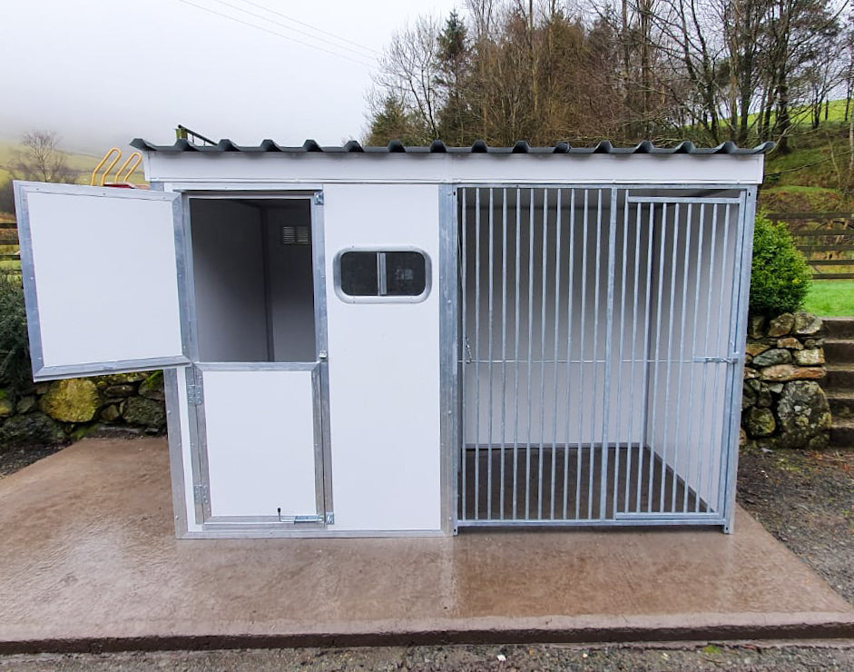 Blakemere Thermal Dog Kennel And Run 12ft (Wide) x 5ft (Deep)