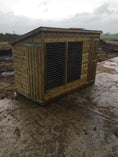 Load image into Gallery viewer, Comfort Aston Wooden Dog Kennel & Run 10ft x 5ft