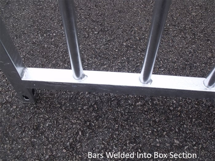 1.22m (Width) x 1.84m (Height) Galvanised 5cm Bars Full Dog Run Panel