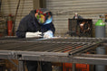 Load image into Gallery viewer, Heavy-Duty Galvanised Dog Run Divider Panel - 1.5m x 1.84m, 5cm Bar - 3/4 Mix