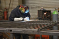 Load image into Gallery viewer, Heavy-Duty Galvanised Mesh Dog Run Door Panel - 1.22m x 1.84m, 2" x 2" Weld Mesh - Left Hand
