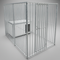 Load image into Gallery viewer, Enhanced single holding galvanised dog pen