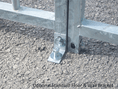 Load image into Gallery viewer, Heavy-Duty Galvanised Mesh Dog Run Door Panel - 1.83m x 1.84m, 2" x 2" Weld Mesh - Right Hand