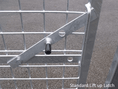 Load image into Gallery viewer, Heavy-Duty Galvanised Mesh Dog Run Door Panel - 1.22m x 1.84m, 2" x 2" Weld Mesh - Right Hand