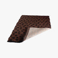 Load image into Gallery viewer, Active non-slip backing dog bedding with paw print design