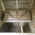 Load image into Gallery viewer, Buxton 12ft x 5ft Wooden Dog Kennel with Internal Elevated Cabin