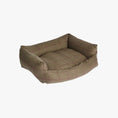 Load image into Gallery viewer, Tweed colour Rustic Tweed Cosy Dog Bed