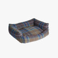 Load image into Gallery viewer, Tweed colour Rustic Tweed Cosy Dog Bed