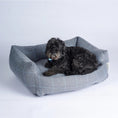 Load image into Gallery viewer, Tweed colour Rustic Tweed Cosy Dog Bed