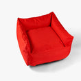 Load image into Gallery viewer, Trojan Waterproof Cosy Dog Bed designed for chew-resistant durability