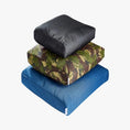 Load image into Gallery viewer, Removable washable cushion insert in Trojan waterproof box dog bed