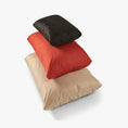 Load image into Gallery viewer, Four sizes of Trojan waterproof dog mattress from small to giant
