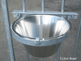 Load image into Gallery viewer, stainless steel single dog bowl and holder