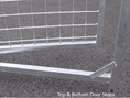 Load image into Gallery viewer, Heavy-Duty Galvanised Mesh Dog Run Door Panel - 1.22m x 1.84m, 2" x 2" Weld Mesh - Right Hand