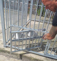 Load image into Gallery viewer, galvanised dog run panel