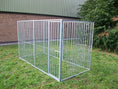 Load image into Gallery viewer, 4 Sided Bar Pro- Galvanised Dog Pen Without Roof bars