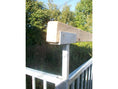 Load image into Gallery viewer, Kennelstore adjustable galvanised roof bracket slotted into top of dog run panel