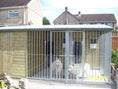 Load image into Gallery viewer, Kingsley 2 Bay Dog Kennel & Storage 16ft (wide) x 10'6ft (depth) x 7'3ft (apex)
