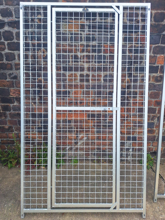 Kennelstore 1090mm (W) x 1840mm (H) Galvanised 2" x 2" Mesh RH Door Panel