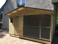 Load image into Gallery viewer, Elworth Chalet Dog Kennel 8ft (wide) x 6ft (depth) x 6'6ft (apex)
