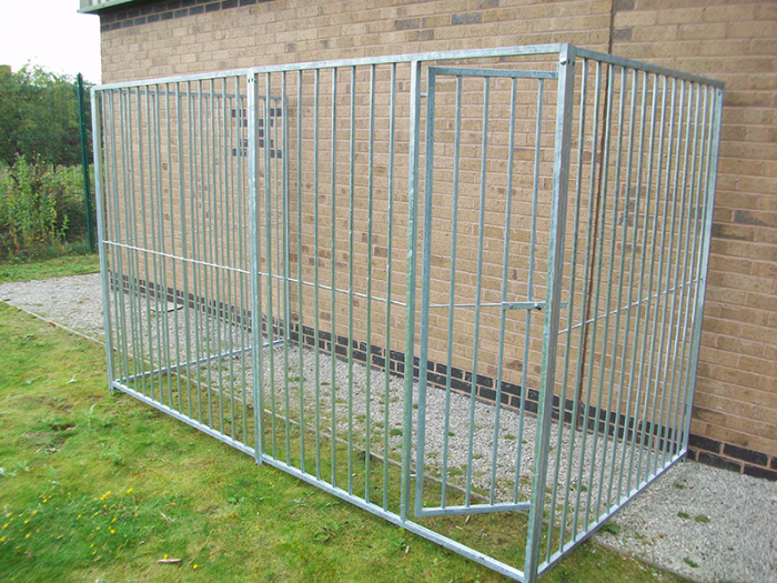 3 Sided Bar Pro- Dog Pen Without Roof