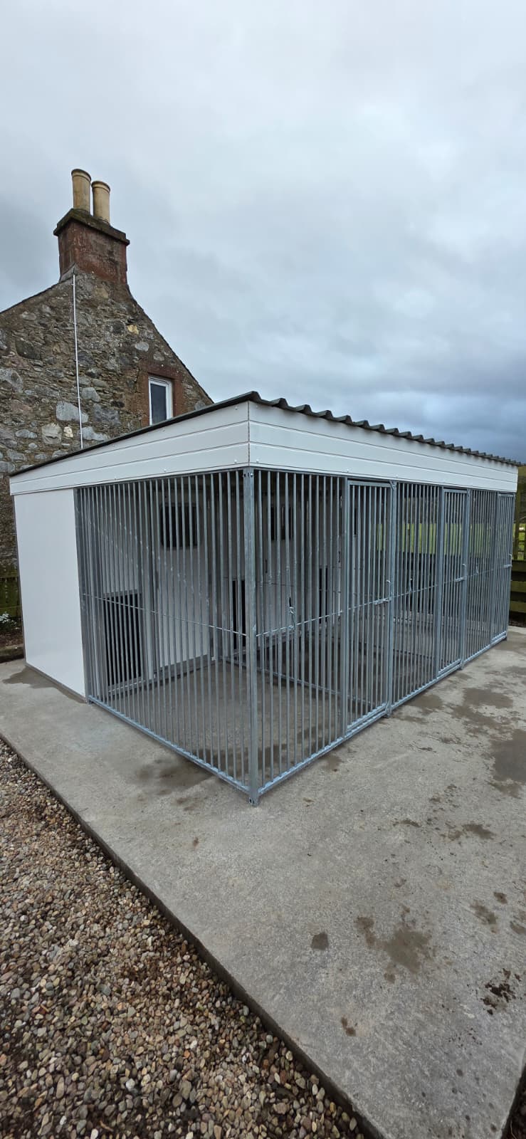 Triple Thermal Dog Kennel & Run 15ft x 12ft | Kennelstore