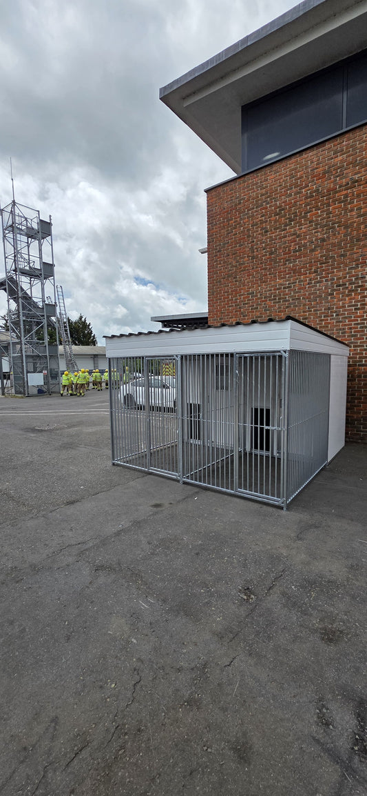 Blakemere Double Thermal Dog Kennel & Run – 10ft x 12ft | Kennelstore