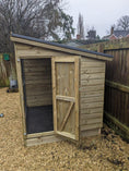 Load image into Gallery viewer, Ettiley Wooden Dog Kennel And Run 12ft (wide) x 6ft (depth) x 5'7ft (high)
