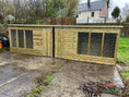 Load image into Gallery viewer, Comfort Aston Wooden Dog Kennel & Run 10ft x 5ft
