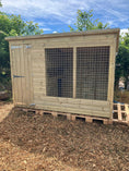 Load image into Gallery viewer, Comfort Aston Wooden Dog Kennel & Run 10ft x 5ft
