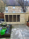 Load image into Gallery viewer, Comfort Aston Wooden Dog Kennel & Run 10ft x 5ft
