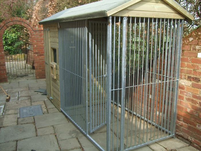 Faddiley Dog Kennel 12ft (wide) x 5ft (depth) x 6'9ft (apex)