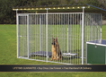 Load image into Gallery viewer, 4-Sided Bar Pro Dog Pen With Roof - Lifetime Guarantee
