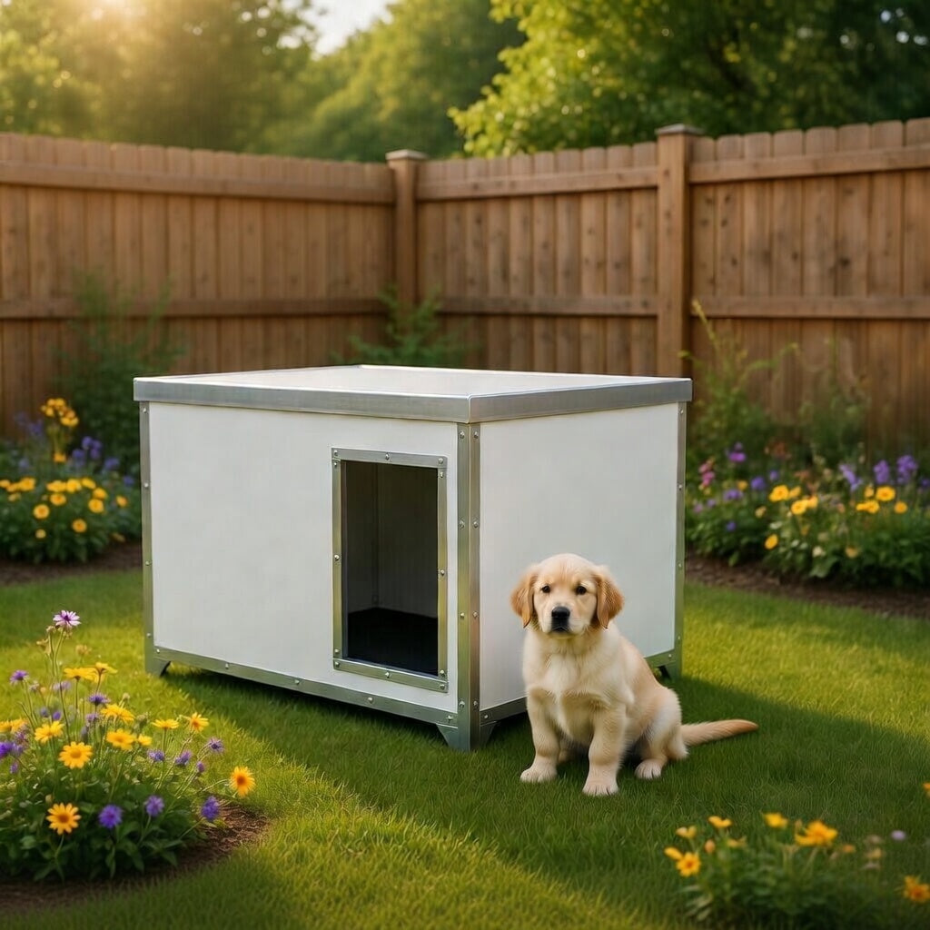 Heavy Duty Thermal Composite Dog Cabin - 20mm Insulated