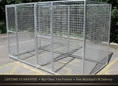Load image into Gallery viewer, 2-Bay Mesh Dog Pen - Lifetime Guarantee
