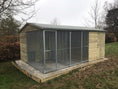 Load image into Gallery viewer, Kingsley 2 Bay Dog Kennel & Storage 14ft (wide) x 10'6ft (depth) x 7'3ft (apex)
