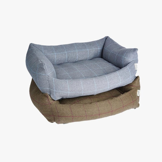 Tweed colour Rustic Tweed Cosy Dog Bed 