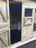 Load image into Gallery viewer, Ettiley Wooden Dog Kennel And Run 10ft (wide) x 5ft (depth) x 5'7ft (high)
