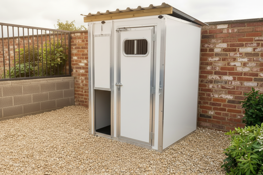 Thermal dog kennel single unit 