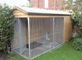 Load image into Gallery viewer, Windermere Dog Kennel 10'6ft (wide) x 5ft (depth) x 6'6ft (apex)
