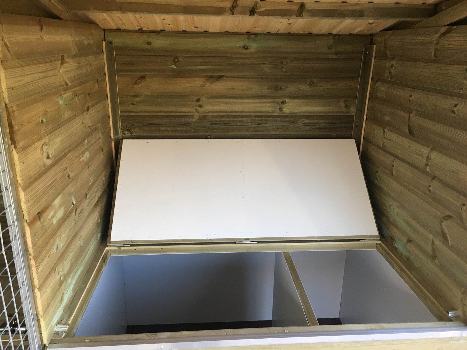 Buxton Wooden Dog Kennel And Run 12ft (wide) x 5ft (depth) x 7ft (apex)