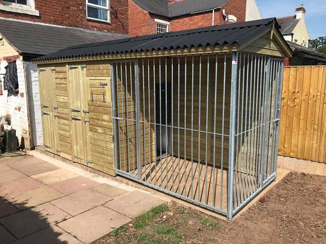 Bespoke Dog Kennels Made To Customer Specification